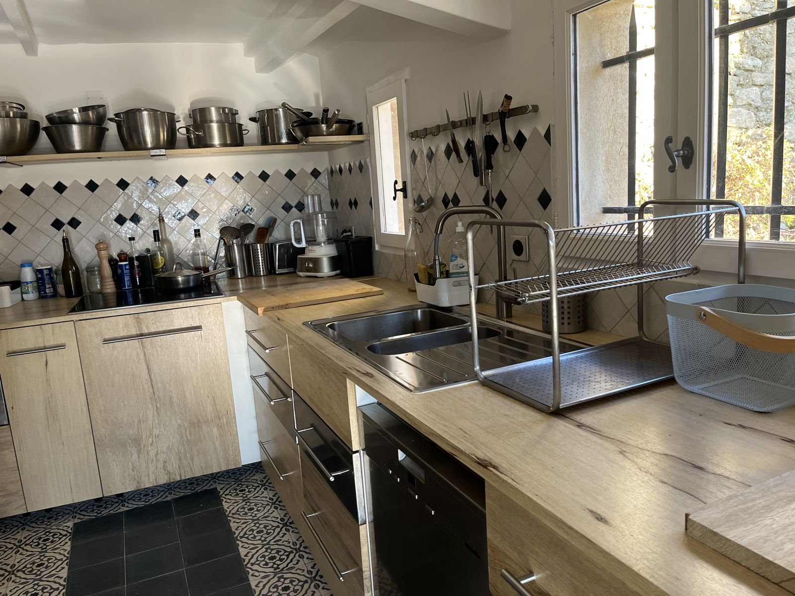 Le plan de travail de la cuisine